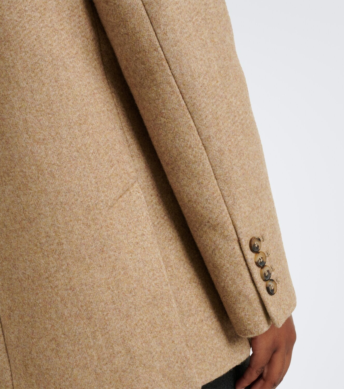 Victoria Beckham Double-breasted wool-blend blazer
