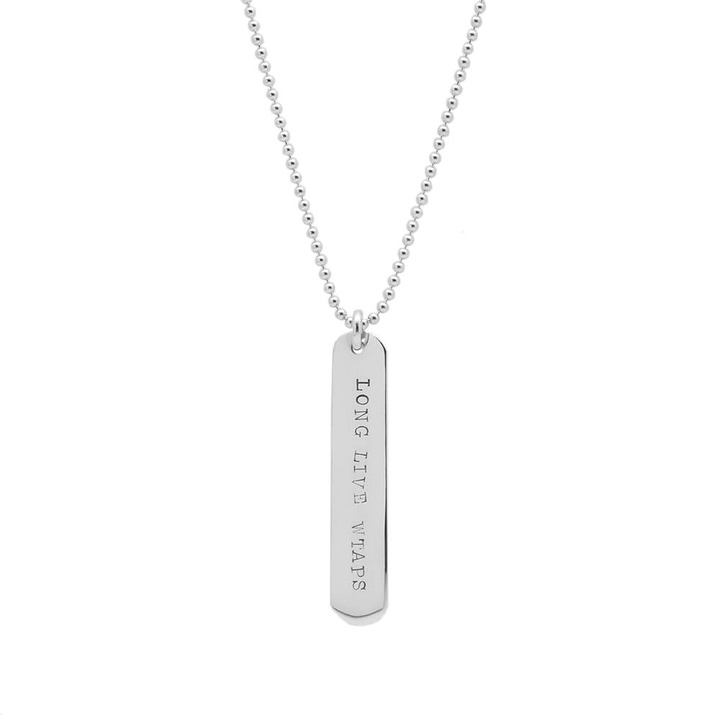 Photo: WTAPS Masa Sculp Bar Necklace