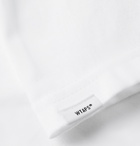 WTAPS - Logo-Print Cotton-Jersey T-Shirt - White