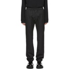 1017 ALYX 9SM Black Pinstripe Elasticized Trousers