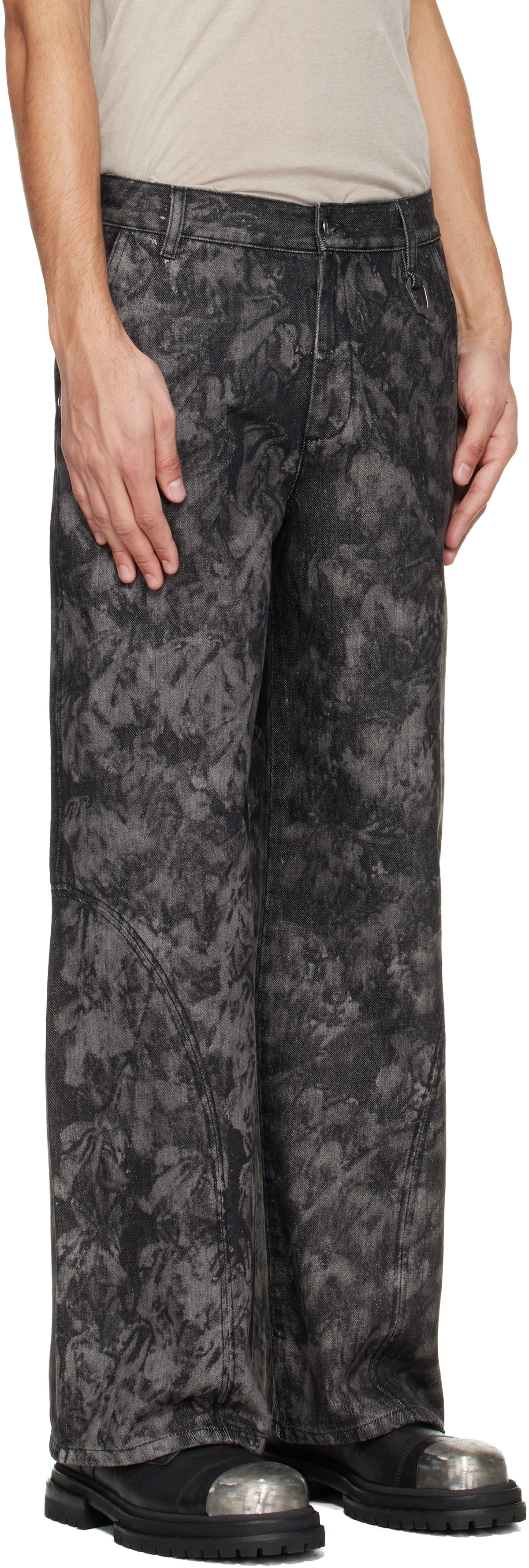 HELIOT EMIL Gray Basalt Jeans