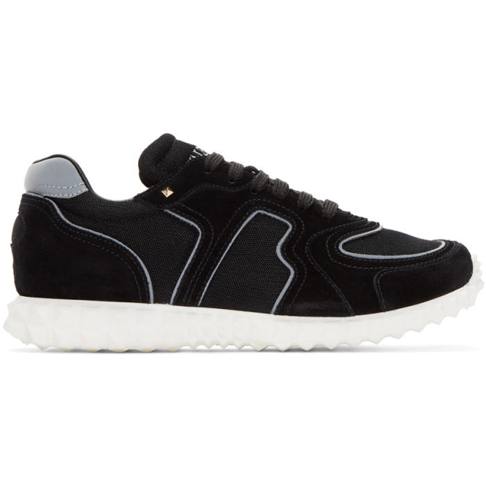 Photo: Valentino Black Valentino Garavani Soul AM Sneakers