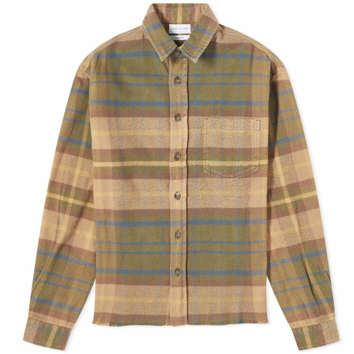 Photo: John Elliott Men's Hemi Oversized Check Shirt in Kentfield Check