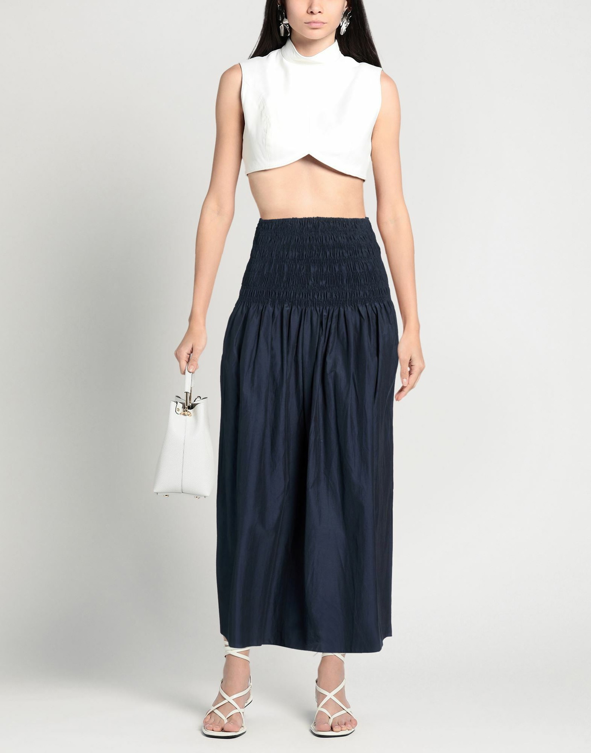 Faithfull Womens Maxi skirt Midnight in Blue