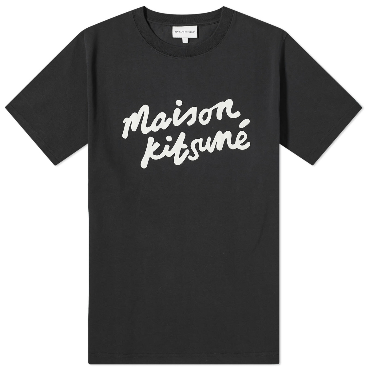 Maison Kitsuné Men's Shirt Poetic Script Pink