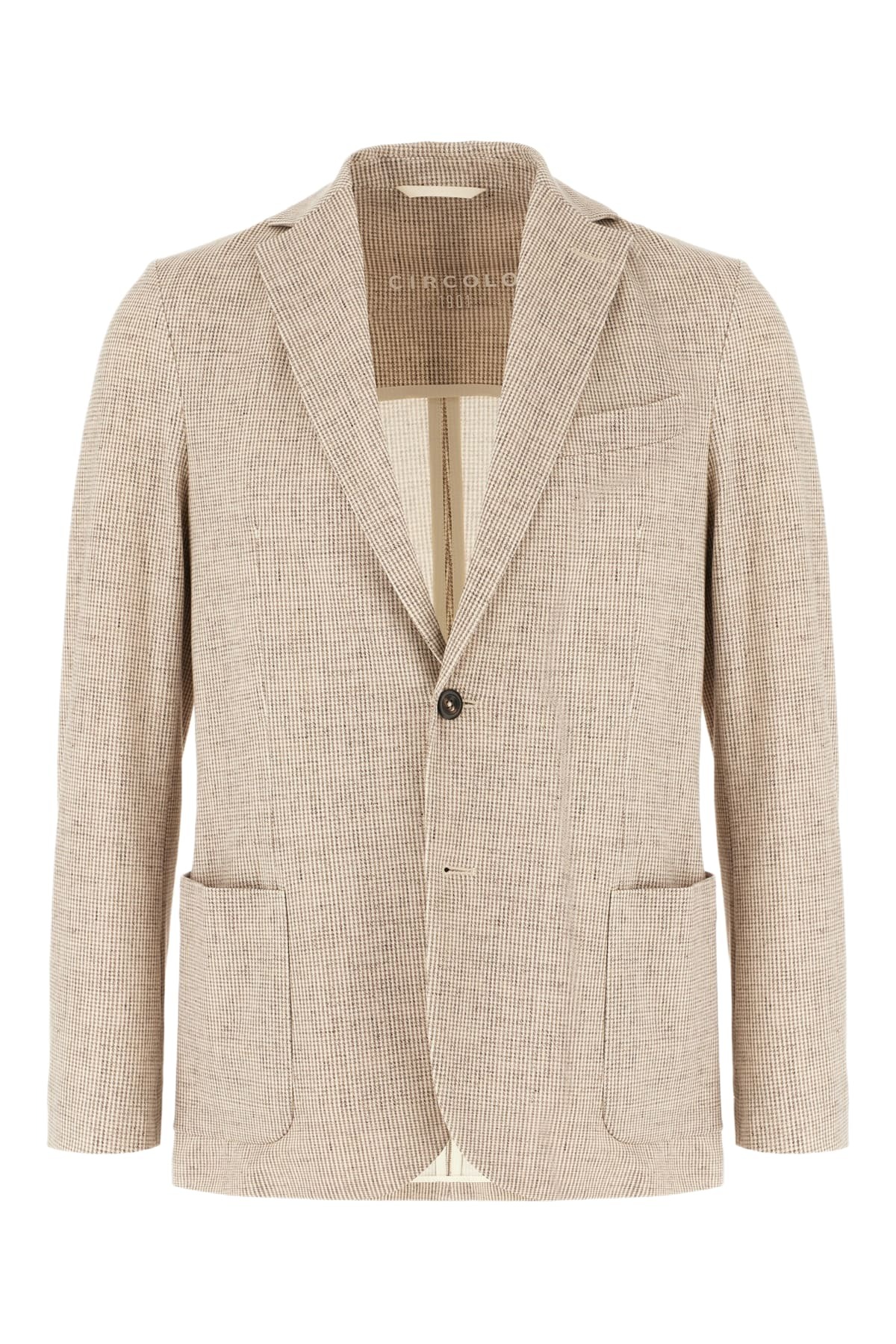 Circolo 1901 Embroidered Stretch Cotton Blazer