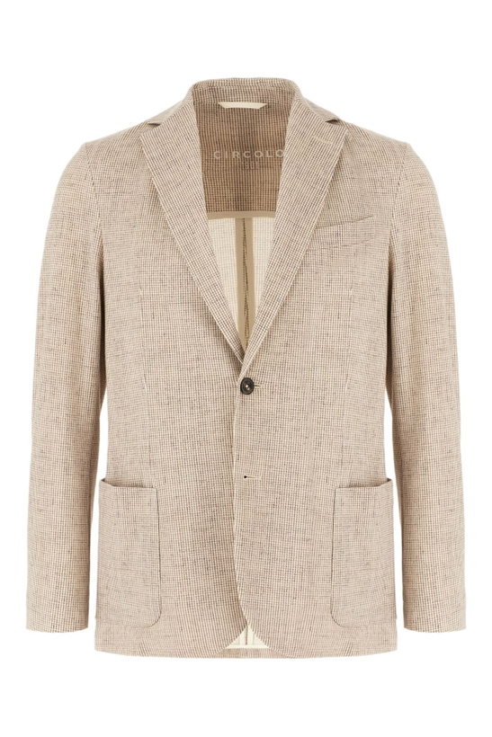 Photo: Circolo 1901 Embroidered Stretch Cotton Blazer