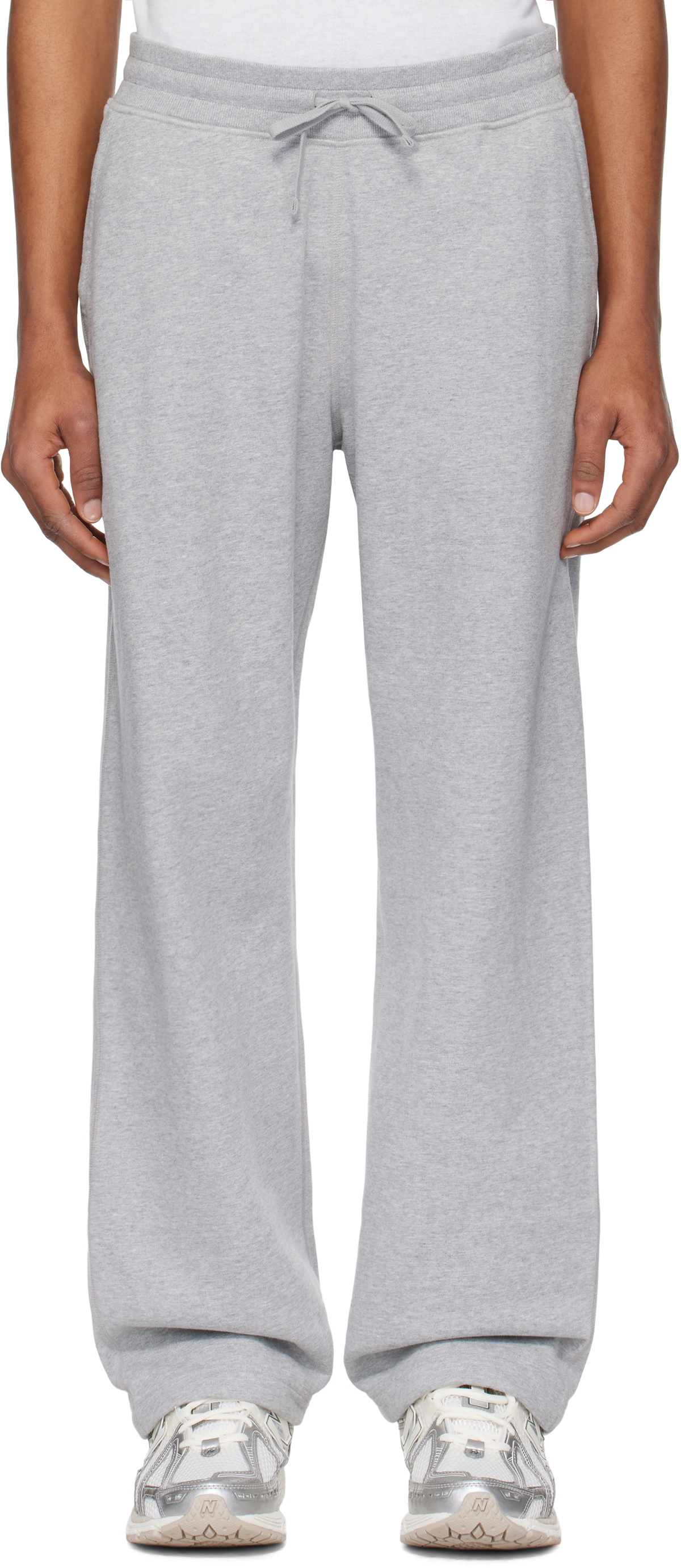 Reigning Champ Gray Midweight Terry Relaxed Sweatpants