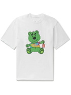 Sorry In Advance - Printed Cotton-Jersey T-Shirt - White
