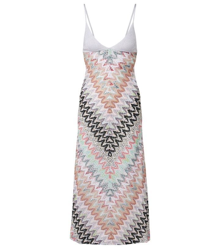 Photo: Missoni Zigzag lamé midi dress