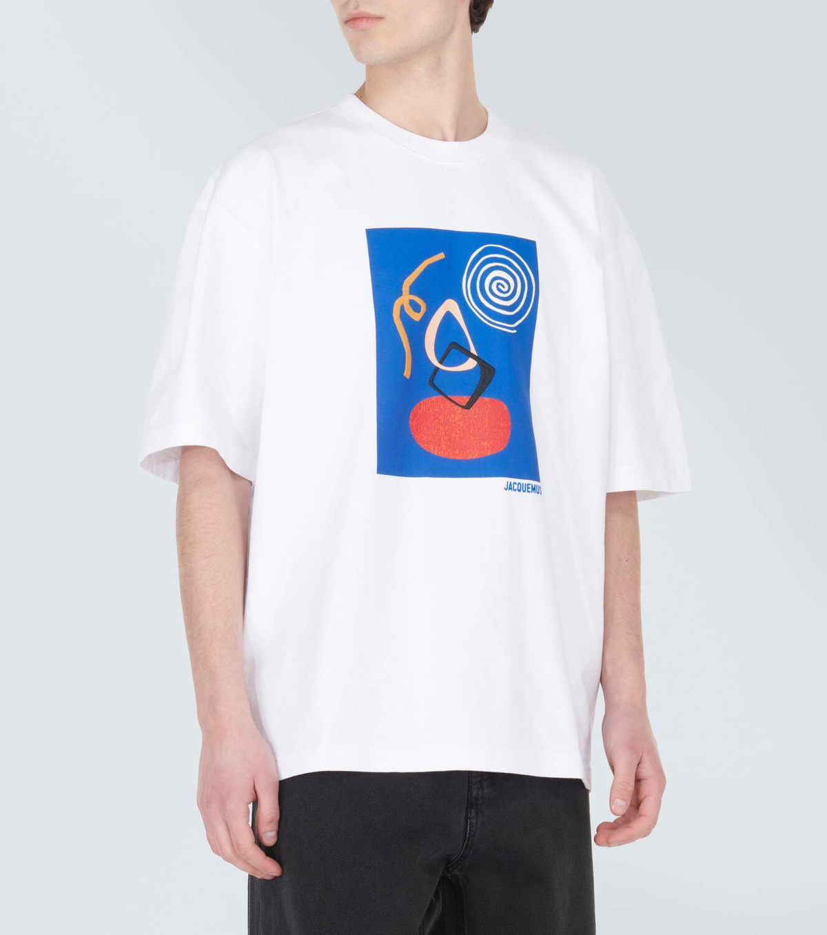 Jacquemus Cuadro printed cotton jersey T-shirt Jacquemus