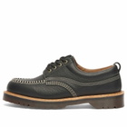 Dr. Martens Men's Lowell Shoe in Black Wild Grain