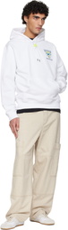 Casablanca White 'Tennis Club' Icon Hoodie