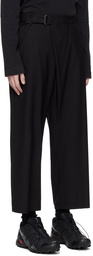 Attachment Black Wrapped Trousers