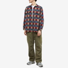 Beams Plus Men's WORK Like Dobby Check Shirt in Patchwork