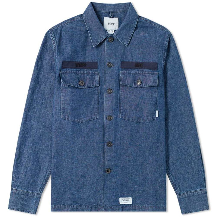 Photo: WTAPS Buds 01 Chambray Shirt Blue