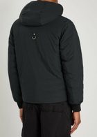 Moose Knuckles Northdale Hooded Shell Jacket Black