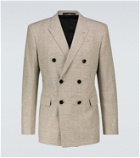 Berluti Double-breasted wool-blend jacket