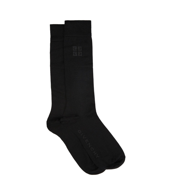 Photo: Givenchy - 4G silk-blend socks
