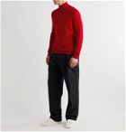 Dunhill - Slim-Fit Wool Rollneck Sweater - Red