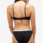 Calvin Klein Women's CK Bikini Pant 3 Pack in Black/White/Pastel Lilac