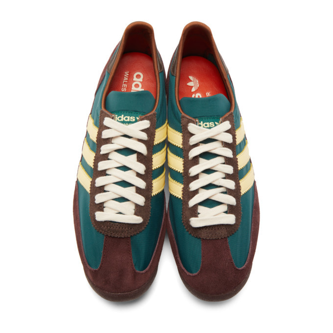 Wales Bonner Green and Brown adidas Originals SL72 Sneakers Wales