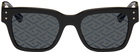 Versace Black Monogram Sunglasses