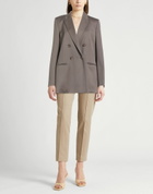 Agnona Womens Blazer Khaki