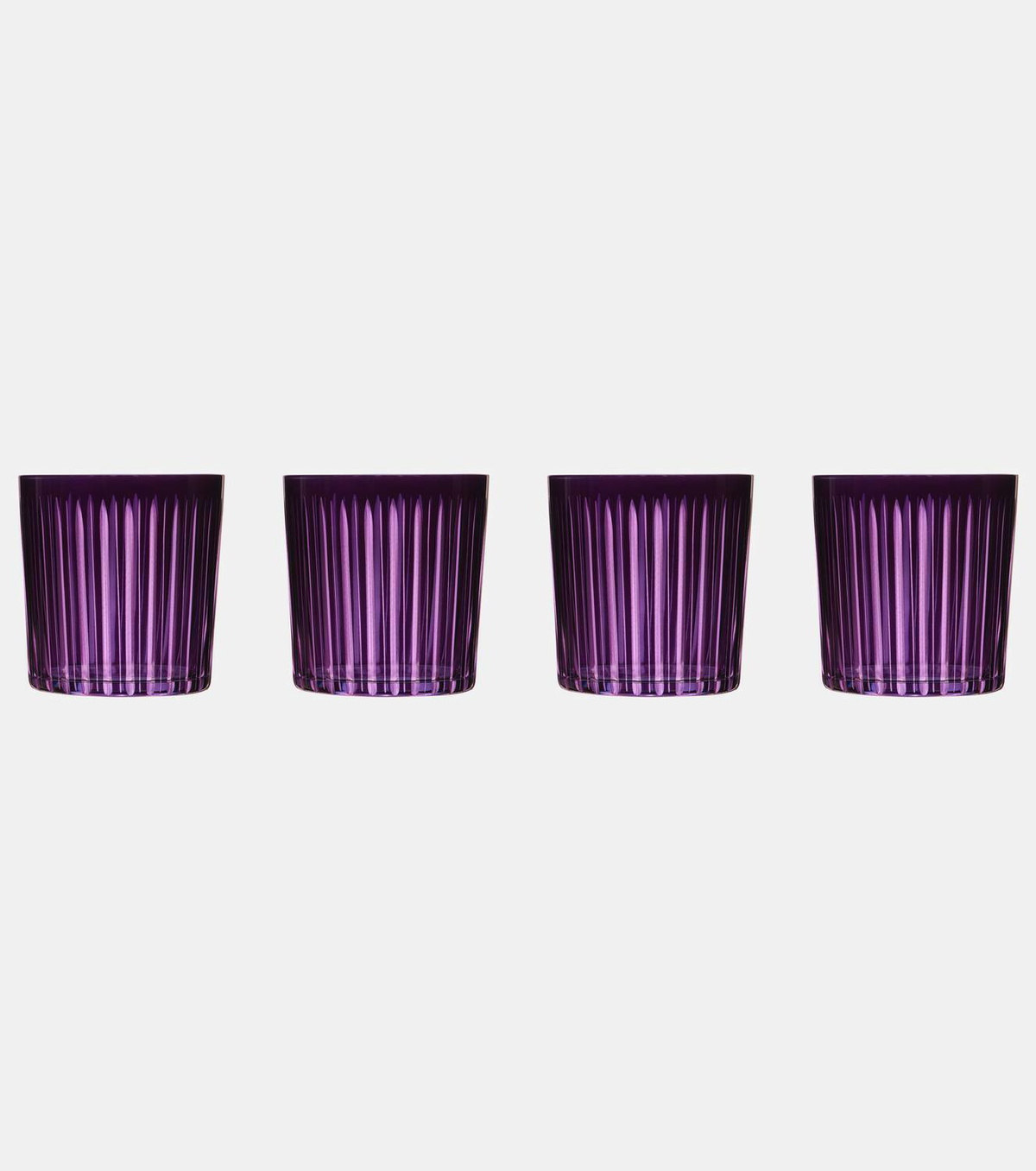 L'Objet Prism set of 4 glasses