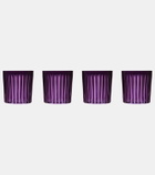 L'Objet Prism set of 4 glasses
