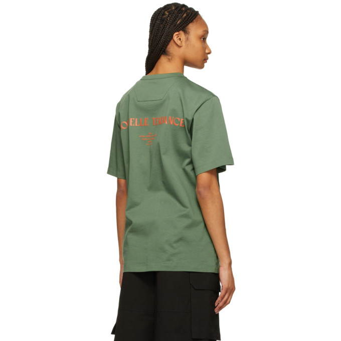 Juun.J Khaki Nouvelle Tendance T Shirt Juun.J