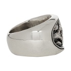 Yohji Yamamoto Silver Lily-Anchor Ring