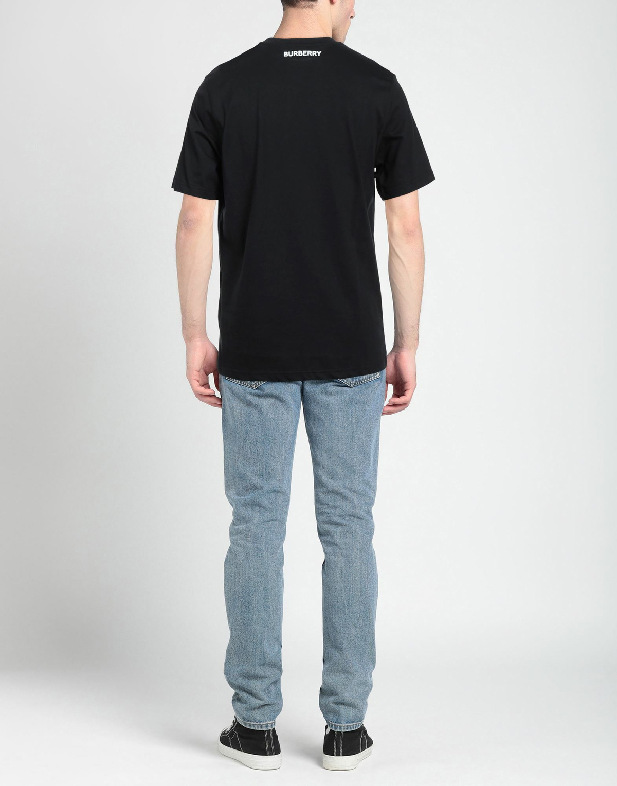 Burberry Mens T-shirt in Black