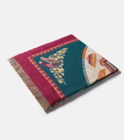 Etro Shanti embroidered cotton throw