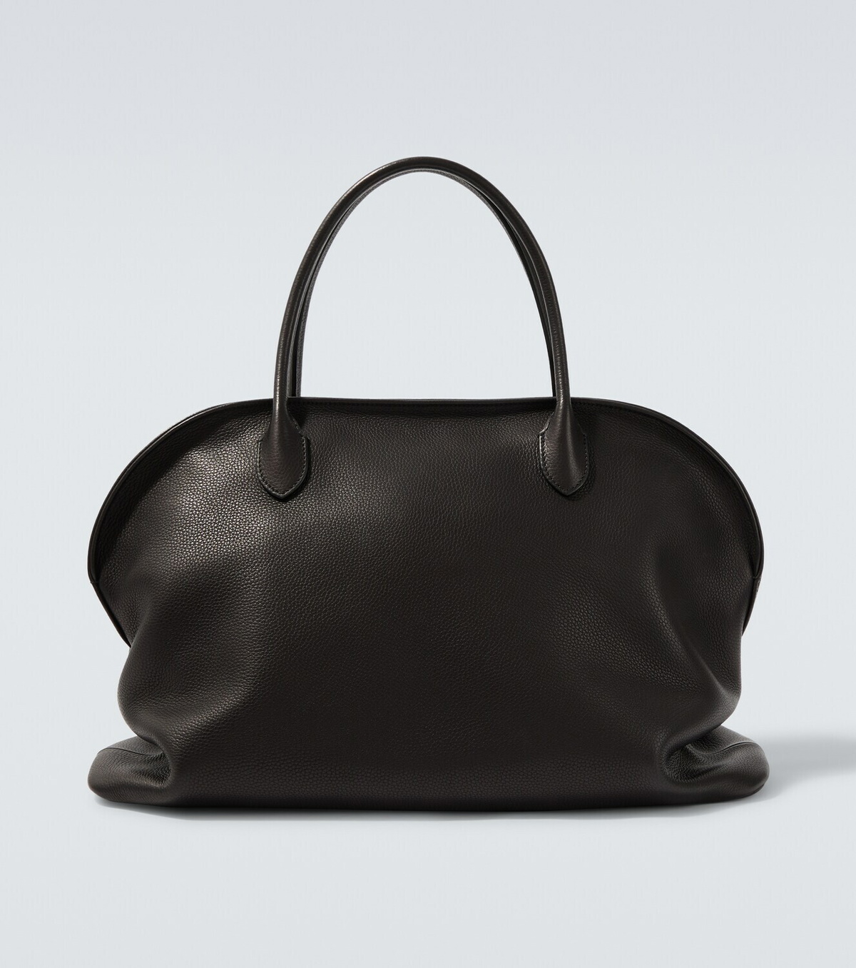 The Row Agnes 16 leather top-handle bag