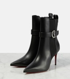 Christian Louboutin CL Chelsea leather ankle boots