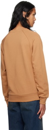 Balmain Orange Printed Sweatshirt