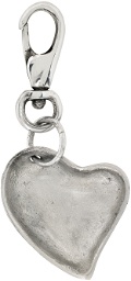 Vivienne Westwood Silver Gadget Brass Heart Keychain