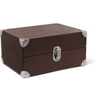 Brunello Cucinelli - Full-Grain Leather Watch Box - Brown