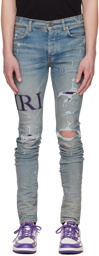 AMIRI Indigo Serif Jeans