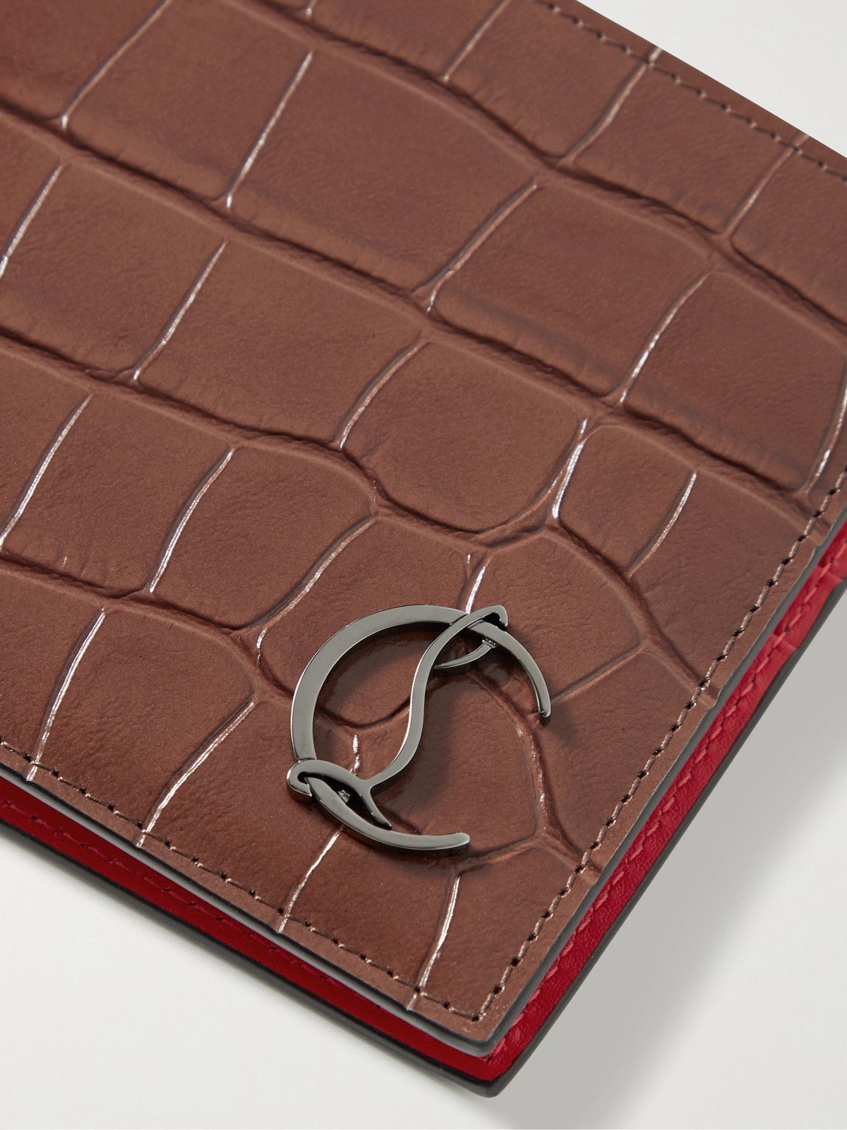 Coolcard Leather Wallet in Brown - Christian Louboutin