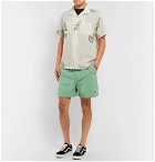 Flagstuff - Shell Drawstring Shorts - Men - Mint