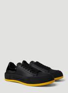 Deck Plimsoll Sneakers in Black