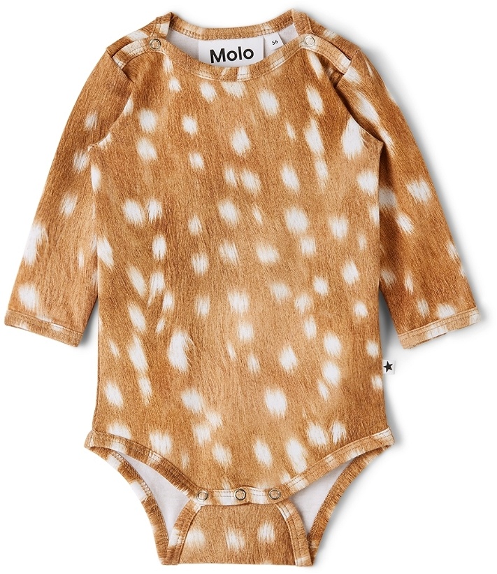 Photo: Molo Baby Brown Fawn Foss Bodysuit