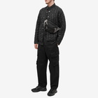 Stone Island Shadow Project Men's Quilted Liner Jacket in Black