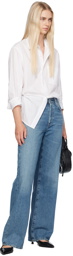 Citizens of Humanity Blue Annina High Rise Wide Leg 33 Jeans