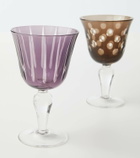 Polspotten Cuttings set of 6 wine glasses