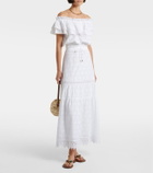 Melissa Odabash Alessia cotton maxi skirt