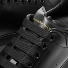 Alexander McQueen Men's Wedge Sole Sneakers in Triple Black