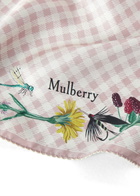 Mulberry Floral-print Silk Twill Scarf - Pink - One Size